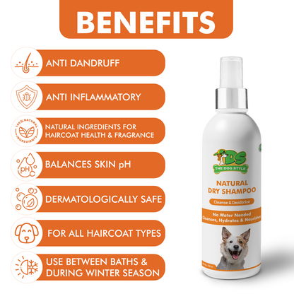 NATURAL DRY SHAMPOO (250ml)